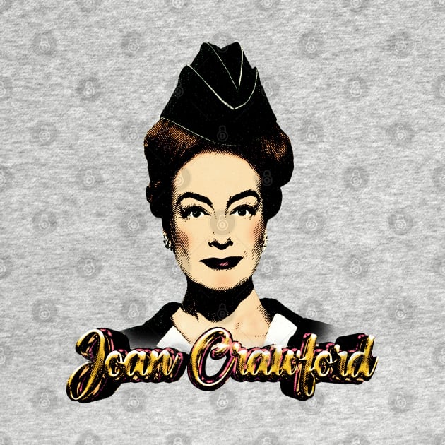 Joan Crawford - Engraving Style by Chase Merch